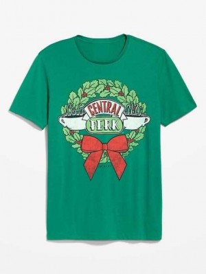 Old Navy Friends Gender-Neutrale T-Shirt T-shirts Herren Serpentine | 6034XWIGR