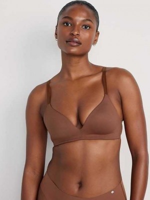 Old Navy Full-Coverage Molded Wireless Bra BHs Damen Maplewood | 5632JGEXT