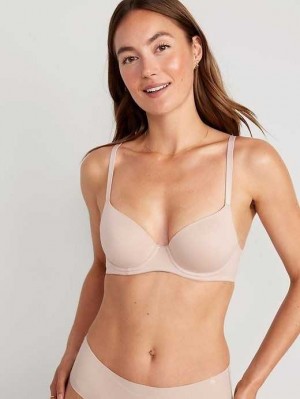 Old Navy Full-Coverage Underwire Demi Bra BHs Damen Frappe | 4760DMZBX