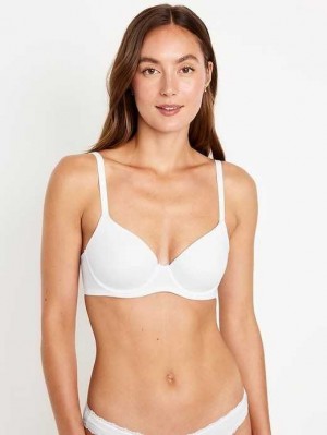 Old Navy Full-Coverage Underwire Demi Bra BHs Damen Weiß | 5867WKNJP