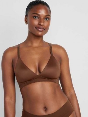 Old Navy Full-Coverage Wireless Innovation Bra BHs Damen Dunkel | 7602TWQJG
