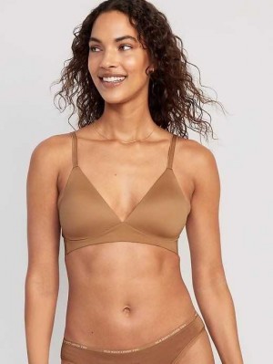 Old Navy Full-Coverage Wireless Innovation Bra BHs Damen Beige | 0215LXQTP