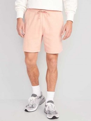 Old Navy Garment-Washed Fleece Sweat Shorts Unterteile Herren Conch Shell | 0326MHLJX