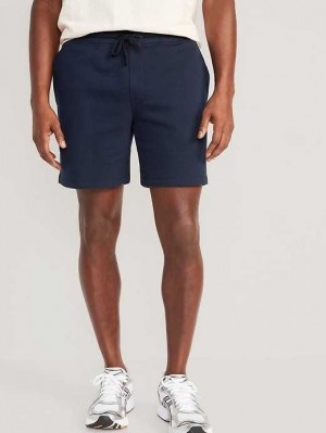 Old Navy Garment-Washed Fleece Sweat Shorts Unterteile Herren Navy | 0435XSHBR