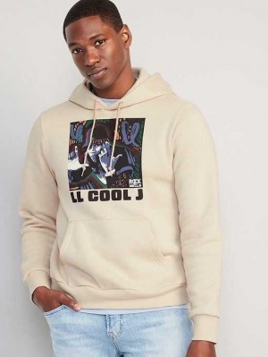 Old Navy Gender-Neutrale Licensed Graphic Pullover Hoodie Hoodie Herren Ecru | 2160WTAGV