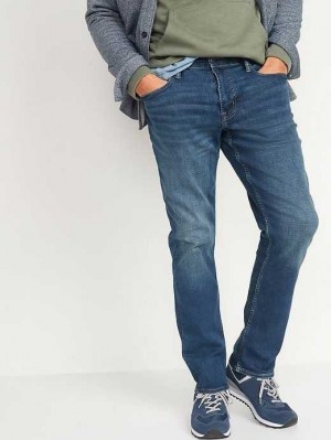 Old Navy Gerade 360 Tech Stretch Performance Jeans Jeans Herren Dunkelwaschen | 6380EKTRN