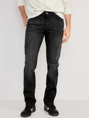 Old Navy Gerade 360 Tech Stretch Performance Jeans Jeans Herren Schwarz | 7605VKHDI