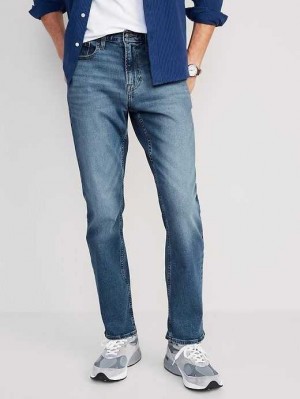 Old Navy Gerade Built-In Flex Jeans Jeans Herren Hellwaschen | 2793XYDGH