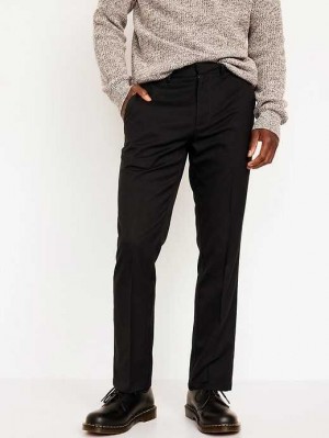Old Navy Gerade Chino Pants Hose Herren Schwarz | 1578ROBDQ