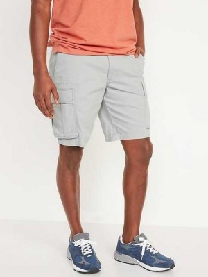 Old Navy Gerade Lived-In Cargo Shorts Unterteile Herren Grau | 1835QONJV