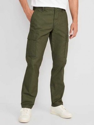 Old Navy Gerade Oxford Cargo Pants Hose Herren Forest Floor | 4683VFRWC
