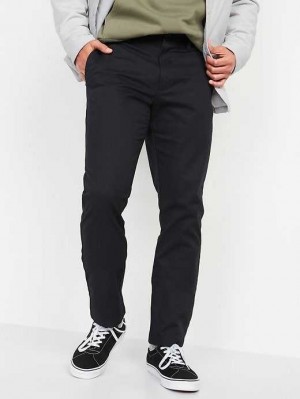 Old Navy Gerade Ultimate Built-In Flex Chino Pants Unterteile Herren Schwarz | 3254QAJTB