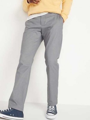 Old Navy Gerade Ultimate Built-In Flex Chino Pants Unterteile Herren Hellgrau | 6548IGZYP