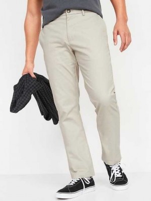 Old Navy Gerade Ultimate Built-In Flex Chino Pants Unterteile Herren Grau | 8617DEMTJ