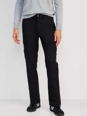 Old Navy Gerade Ultimate Tech Built-In Flex Cargo Pants Hose Herren Schwarz | 0872CBDAL