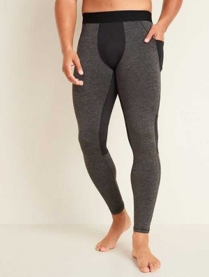 Old Navy Go-Dry Cool Odor-Control Base Layer Tights Sportbekleidung Herren Grau | 6958QJELZ