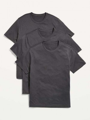 Old Navy Go-Dry Cool Odor-Control Core T-Shirt 3-Pack Sportbekleidung Herren Panther | 1964SGIAO