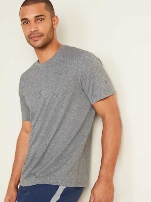 Old Navy Go-Dry Cool Odor-Control Core T-Shirt Sportbekleidung Herren Dunkelgrau | 1572GXPOK