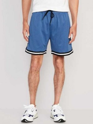 Old Navy Go-Dry Mesh Basketball Shorts Sportbekleidung Herren Tiefesblau | 6438VPARF