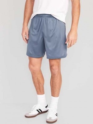 Old Navy Go-Dry Mesh Basketball Shorts Unterteile Herren Wintry Waters | 0538OSAHQ