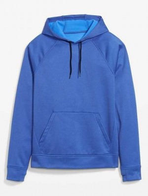 Old Navy Go-Dry Performance Pullover Hoodie Sportbekleidung Herren Blau | 8760QIDPW