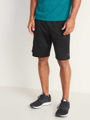 Old Navy Go-Dry Side-Panel Performance Shorts Sportbekleidung Herren Schwarz | 8520UDHKB