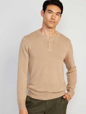 Old Navy Henley Pullover Pullover Herren Braun | 5160INBLW