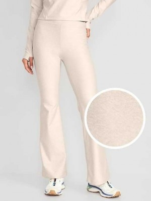 Old Navy High-Waisted Cloud+ Flare Leggings Sportbekleidung Damen Beige | 3809WJHNO
