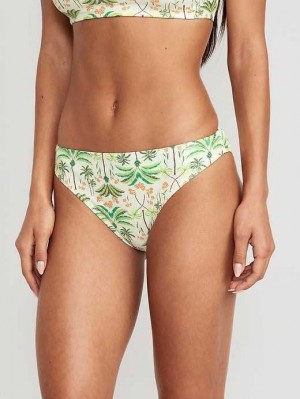 Old Navy High-Waisted Klassische Bikini Swim Bottoms Badeanzüge Damen Weiß | 1752JOFRP