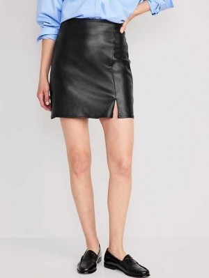 Old Navy High-Waisted Mini Skirt GolfSkirts Damen Blackjack | 5047YJXMV