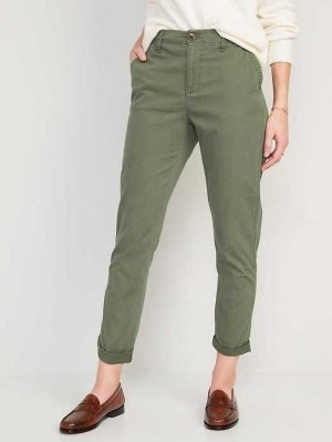 Old Navy High-Waisted OGC Chino Pants Unterteile Damen Alpine Tundra | 0731DYCLP