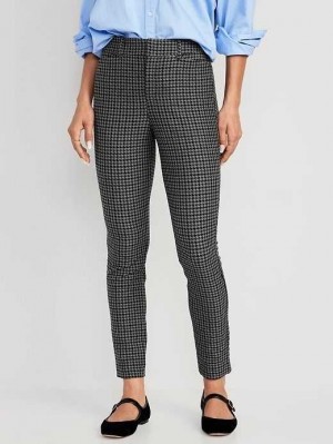 Old Navy High-Waisted Pixie Schlank Ankle Pants Unterteile Damen Grau | 9761UEVKG