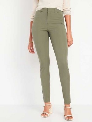 Old Navy High-Waisted Pixie Schlank Pants Unterteile Damen Alpine Tundra | 3274FMTPN