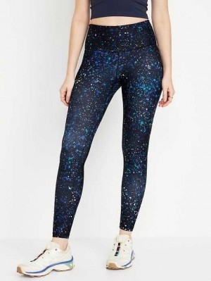 Old Navy High-Waisted PowerSoft 7/8 Leggings Sportbekleidung Damen Silber | 2347AGEXL