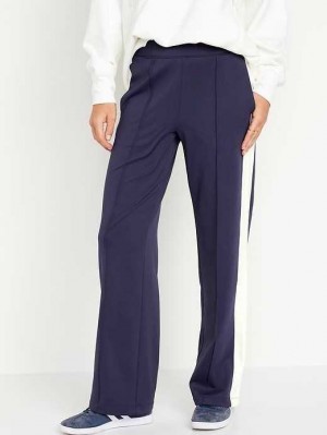 Old Navy High-Waisted PowerSoft Track Pants Sportbekleidung Damen Dunkel | 1524JEQXH