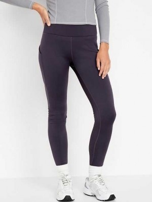 Old Navy High-Waisted UltraCoze Leggings Sportbekleidung Damen Nebula | 0235MTHBZ