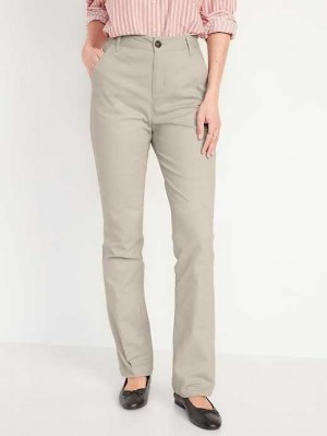 Old Navy High-Waisted Wow Boot-Cut Pants Unterteile Damen Rolled Oats | 4213IAHDV