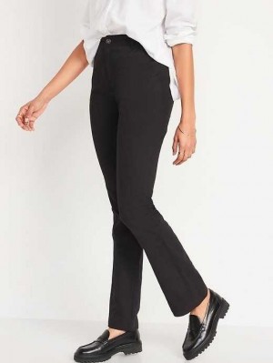 Old Navy High-Waisted Wow Boot-Cut Pants Unterteile Damen Schwarz | 0745MKHYI