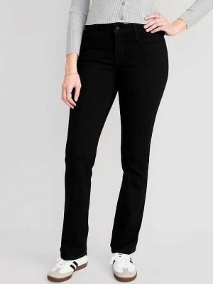 Old Navy Kicker Boot-Cut Black Jeans Jeans Damen Schwarz | 9728HPJOS