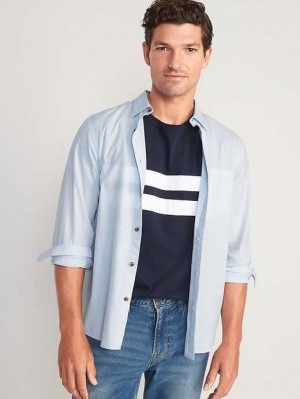 Old Navy Klassische-Fit Everyday Shirt Hemd Herren Coastal Highway | 2934FNXEB