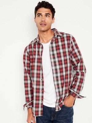 Old Navy Klassische-Fit Everyday Shirt Hemd Herren Weiß | 5139DYMKQ