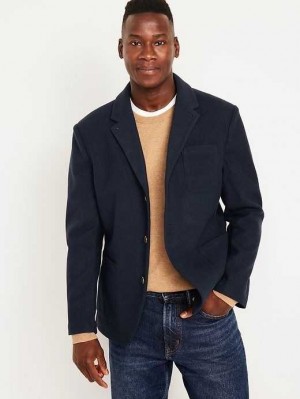 Old Navy Knit Blazer Mäntel Herren Navy Blau | 6893AUNSG