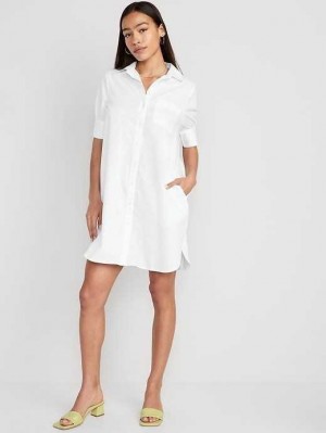 Old Navy Kurzes-Sleeve Shirt Kleider Kleid Damen Calla Lilies | 4670AQSMF