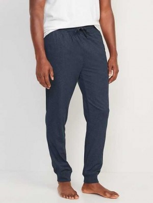 Old Navy Laufschuhe Jersey-Knit Joggers Pyjama Herren Navy | 8734MKXQA