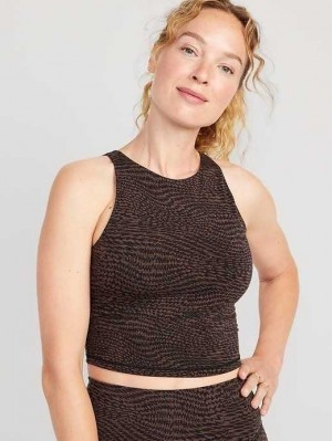 Old Navy Light Support PowerChill Longline Sports Bra Sportbekleidung Damen Mehrfarbig | 4283ZNPKI
