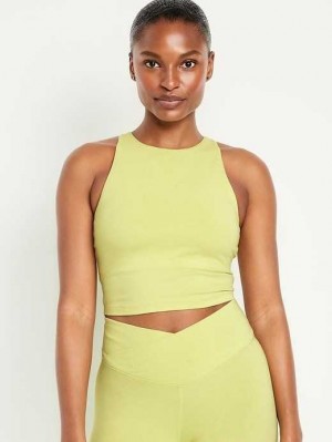 Old Navy Light Support PowerChill Longline Sports Bra Sportbekleidung Damen Citrine | 7834EOSCN