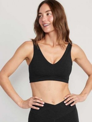 Old Navy Light Support PowerChill Sports Bra Sportbekleidung Damen Dunkelgrau | 6729PEVWY