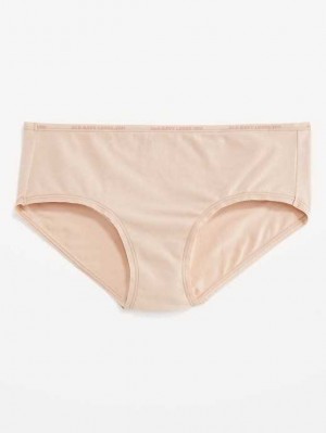 Old Navy Logo Graphic Hipster Underwear Unterwäsche Damen Frappe | 1568UHEZV