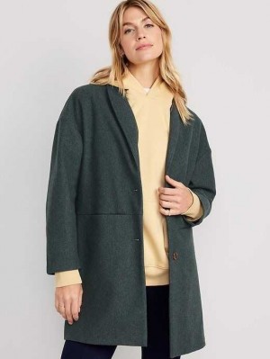 Old Navy Long-Line Cardigan Coat Mäntel Damen Dunkel | 2573ZCQHV