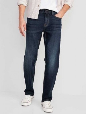 Old Navy Loose Built-In Flex Jeans Jeans Herren Dunkelwaschen | 4039OAIEM
